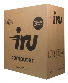 ПК IRU Office 312 MT PG G5420 (3.8) 4Gb SSD120Gb UHDG 610 Free DOS GbitEth 400W черный от магазина РЭССИ