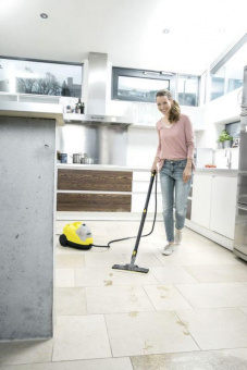 Пароочиститель напольный Karcher EasyFix SC 4 2000Вт желтый/черный от магазина РЭССИ