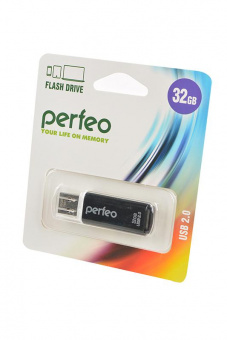 Носитель информации PERFEO PF-C13B032 USB 32GB черный BL1 от магазина РЭССИ