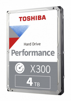 Жесткий диск Toshiba Original SATA-III 4Tb HDWR440UZSVA X300 (7200rpm) 256Mb 3.5" от магазина РЭССИ