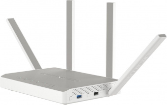 Роутер беспроводной Keenetic Giga (KN-1011) AX1800 10/100/1000BASE-TX/SFP/4g ready белый от магазина РЭССИ