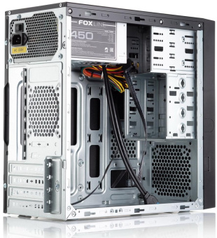 Корпус Foxline FL-733R-FZ450R-U32 черный 450W mATX 2xUSB2.0 2xUSB3.1 audio от магазина РЭССИ