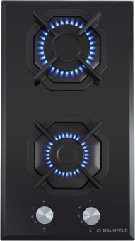 Газовая варочная поверхность Maunfeld EGHG.32.2CB/G черный от магазина РЭССИ