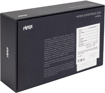 Неттоп Hiper EXPERTBOX ED20 i5 1240P (1.7) 16Gb SSD512Gb Iris Xe Windows 11 Professional GbitEth WiFi BT 65W черный (ED20-I5124R16N5WPG) от магазина РЭССИ