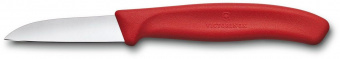 Нож кухонный Victorinox Swiss Classic (6.7301) стальной разделочный лезв.60мм прямая заточка красный без упаковки от магазина РЭССИ