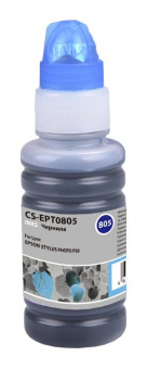 Чернила Cactus CS-I-EPT0805 светло-голубой 100мл для Epson StPh P50 от магазина РЭССИ