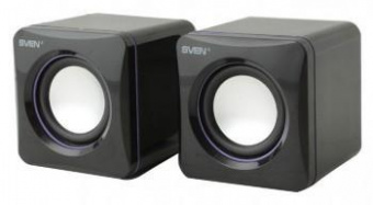 Колонки Sven 315 2.0 черный 5Вт от магазина РЭССИ