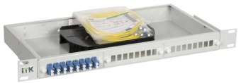1U Оптический распределительный кросс укомплектованный: SC (Simplex) 24шт, (OS2) от магазина РЭССИ