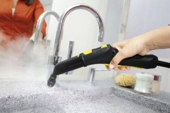 Пароочиститель напольный Karcher EasyFix SC 4 Iron 2000Вт желтый/черный от магазина РЭССИ