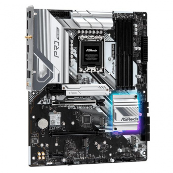 Материнская плата Asrock Z790 PRO RS WIFI Soc-1700 Intel Z790 4xDDR5 ATX AC`97 8ch(7.1) 2.5Gg RAID+HDMI+DP от магазина РЭССИ