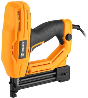 Степлер электрический Deko DKES100 скобы тип 18Ga: 15-25мм гвозди тип 300: 15-32мм от магазина РЭССИ