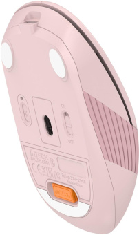 Мышь A4Tech Fstyler FB10CS розовый оптическая (2000dpi) silent беспроводная BT/Radio USB (4but) от магазина РЭССИ