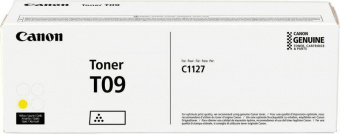 Тонер Canon T09 YL 3017C006 желтый туба для копира i-SENSYS X C1127iF, C1127i, C1127P от магазина РЭССИ