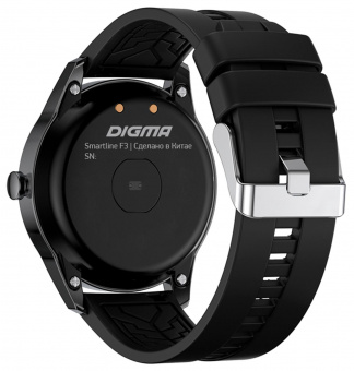 Смарт-часы Digma Smartline F3 1.28" TFT корп.черный рем.черный (F3B) от магазина РЭССИ