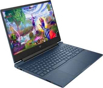 Ноутбук HP Victus 15-fa1041ci Core i5 13500H 16Gb SSD512Gb NVIDIA GeForce RTX 3050 6Gb 15.6" IPS FHD (1920x1080) Free DOS blue WiFi BT Cam (8F5J5EA) от магазина РЭССИ