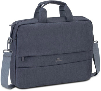 Сумка для ноутбука 15.6" Riva 7532 dark grey темно-серый полиэстер от магазина РЭССИ