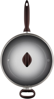 Сотейник Rondell Tierno RDA-1580 d=28см (с крышкой) черный от магазина РЭССИ