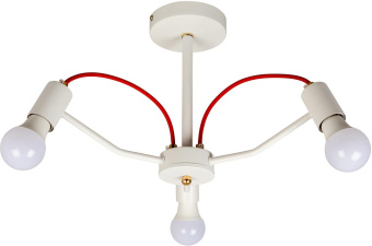 Люстра Hiper Siena H002-3 потолоч. белый/золотистый от магазина РЭССИ