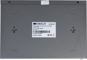 Коммутатор Origo OS2210P/120W OS2210P/120W/A1A (L2+) 10x1Гбит/с 8PoE+ 120W неуправляемый от магазина РЭССИ
