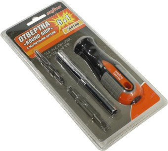 Отвертка Ombra ROUND GRIP 6 в 1 750106 от магазина РЭССИ