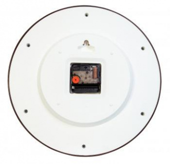 Часы настенные аналоговые Бюрократ WallC-R63P D29см коричневый (WALLC-R63P29/BROWN) от магазина РЭССИ