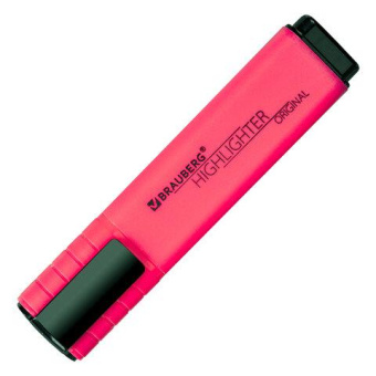 Текстовыделитель BRAUBERG  ORIGINAL NEON розовый линия 1-5 мм 152213 от магазина РЭССИ