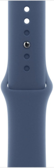 Смарт-часы Apple Watch Series 10 A2997 42мм OLED корп.серебристый Sport Band рем.синий разм.брасл.:130-180мм (MWWA3LW/A) от магазина РЭССИ