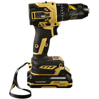 Аккумуляторный шуруповерт Hanskonner 1BatterySystem HCD2065BLIC от магазина РЭССИ