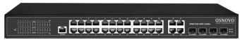 Коммутатор Osnovo SW-8244/L(400W) 28G 24PoE+ 400W управляемый от магазина РЭССИ