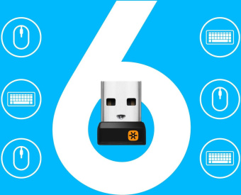 Мышь Logitech M235 красный/черный оптическая (1000dpi) беспроводная USB2.0 для ноутбука (2but) от магазина РЭССИ