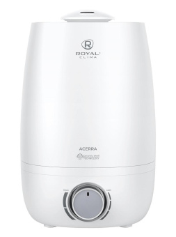 Увлажнитель воздуха Royal Clima RUH-AC300/4.0M-WT 25Вт (ультразвуковой) белый/серый от магазина РЭССИ