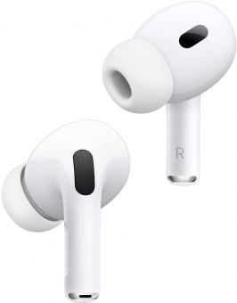 Гарнитура внутриканальные Apple AirPods Pro 2 A2698 A2699 A2700 белый беспроводные bluetooth в ушной раковине (MQD83ZP/A) от магазина РЭССИ