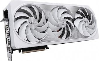 Видеокарта Gigabyte PCI-E 4.0 GV-N4080AERO OC-16GD NVIDIA GeForce RTX 4080 16384Mb 256 GDDR6X 2535/22400 HDMIx1 DPx3 HDCP Ret от магазина РЭССИ