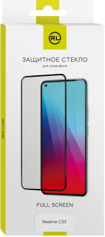 Защитное стекло для экрана Redline прозрачный для Realme C33 1шт. (УТ000033226) от магазина РЭССИ
