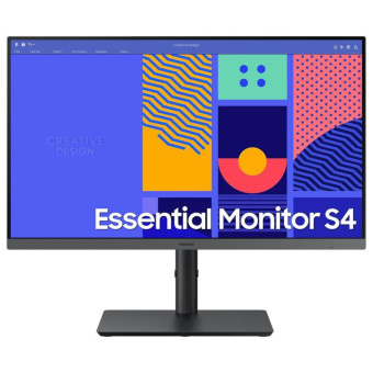 Монитор Samsung 24" S24C430GAIXCI черный IPS LED 4ms 16:9 HDMI матовая HAS Piv 1000:1 250cd 178гр/178гр 1920x1080 100Hz VGA FHD USB 4.8кг от магазина РЭССИ