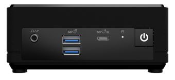 Неттоп MSI Cubi N ADL-018RU slim N-series N200 (1) 4Gb SSD128Gb UHDG Windows 11 Professional 2xGbitEth WiFi BT 65W черный (9S6-B0A911-211) от магазина РЭССИ