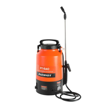 Опрыскиватель Patriot PT-5AC аккум. наплеч. 5л оранжевый/черный (755302540) от магазина РЭССИ