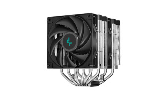 Устройство охлаждения(кулер) Deepcool AG620 Digital Soc-AM5/AM4/1151/1200/2066/1700 черный 4-pin 29.4dB Al+Cu 260W 1370gr Ret (R-AG620-BKNDMN-G-1) от магазина РЭССИ