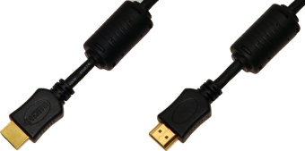 Кабель соединительный аудио-видео Premier 5-813 HDMI (m)/HDMI (m) 1.5м. феррит.кольца черный (5-813 1.5) от магазина РЭССИ
