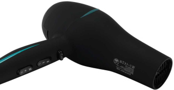 Фен Polaris PHD 2033Ti 2000Вт черный/бирюзовый от магазина РЭССИ