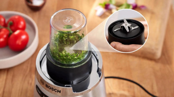 Блендер стационарный Bosch MMB6177S 1200Вт серебристый от магазина РЭССИ
