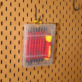 Набор отверточный Deko HT8 14 предметов диэлектр.покр. (жесткий кейс) от магазина РЭССИ