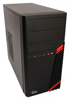 ПК IRU Home 310H5SM MT i7 11700F (2.5) 8Gb SSD512Gb GTX1630 4Gb Free DOS GbitEth 500W черный от магазина РЭССИ