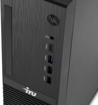 ПК IRU 310SC SFF Cel G6900 (3.4) 8Gb SSD256Gb UHDG 710 Windows 11 Professional GbitEth 200W черный (2017897) от магазина РЭССИ