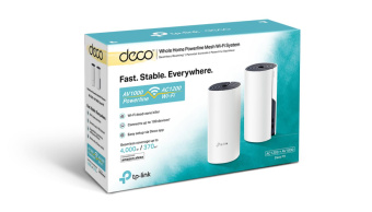Бесшовный Mesh роутер TP-Link DECO P9(2-PACK) AC1200 10/100/1000BASE-TX белый (упак.:2шт) от магазина РЭССИ