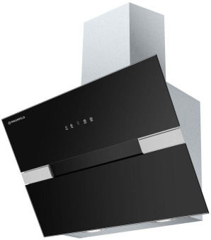 Вытяжка каминная Maunfeld Mersey 60 Inox черный/нержавеющая сталь управление: сенсорное (1 мотор) от магазина РЭССИ