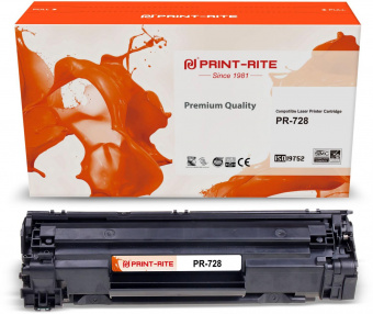 Картридж лазерный Print-Rite TFH898BPU1J PR-728 728 черный (2100стр.) для Canon i-Sensys MF4410/4430/4450/4550D от магазина РЭССИ