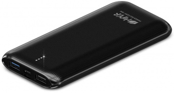 Мобильный аккумулятор Hiper RPX10000 10000mAh 3A QC PD 2xUSB черный (RPX10000 BLACK) от магазина РЭССИ