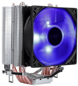 Устройство охлаждения(кулер) Aerocool Verkho 4 Lite Soc-AM5/AM4/1151/1200/1700 4-pin 19-27dB Al+Cu 125W 571gr LED Ret от магазина РЭССИ