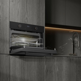 Духовой шкаф Электрический Weissgauff OE 4551 DB Black Edition черный от магазина РЭССИ